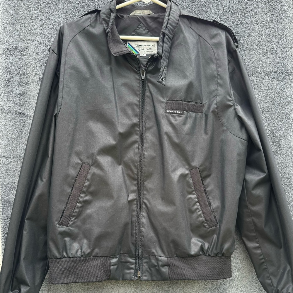 Vintage Authentic Members Only bomber jacket